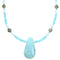 Genuine Sterling Silver Southwest Multicolor Bead Necklace Set SX114490